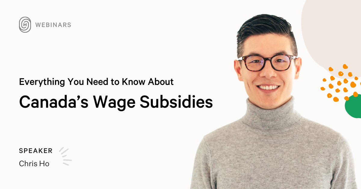 Canada’s Wage Subsidies Overview A Webinar Humi Webinars